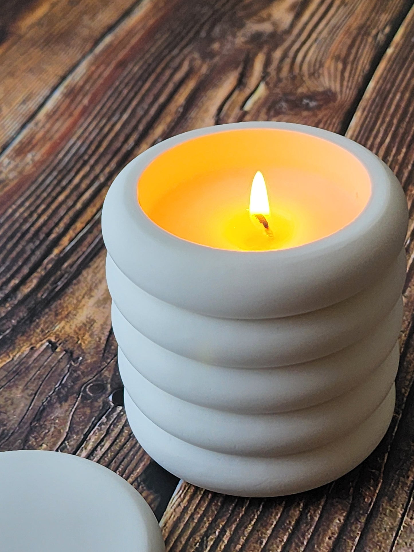 Stacked Donut Candle