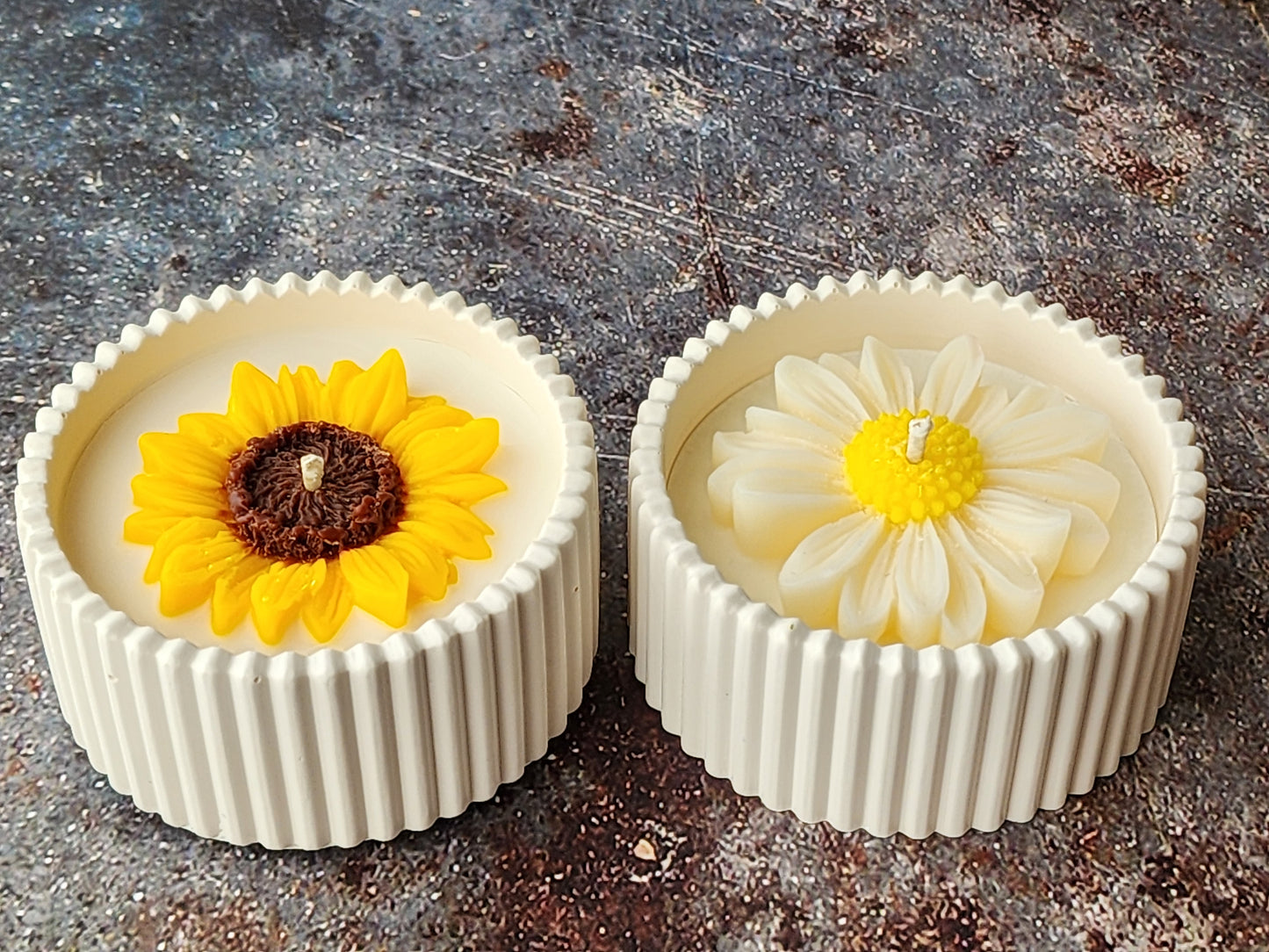 Daisy / Sunflower Candle