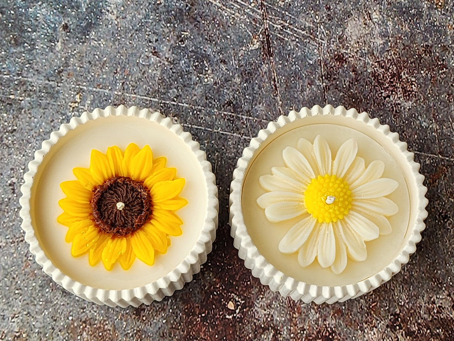 Daisy / Sunflower Candle