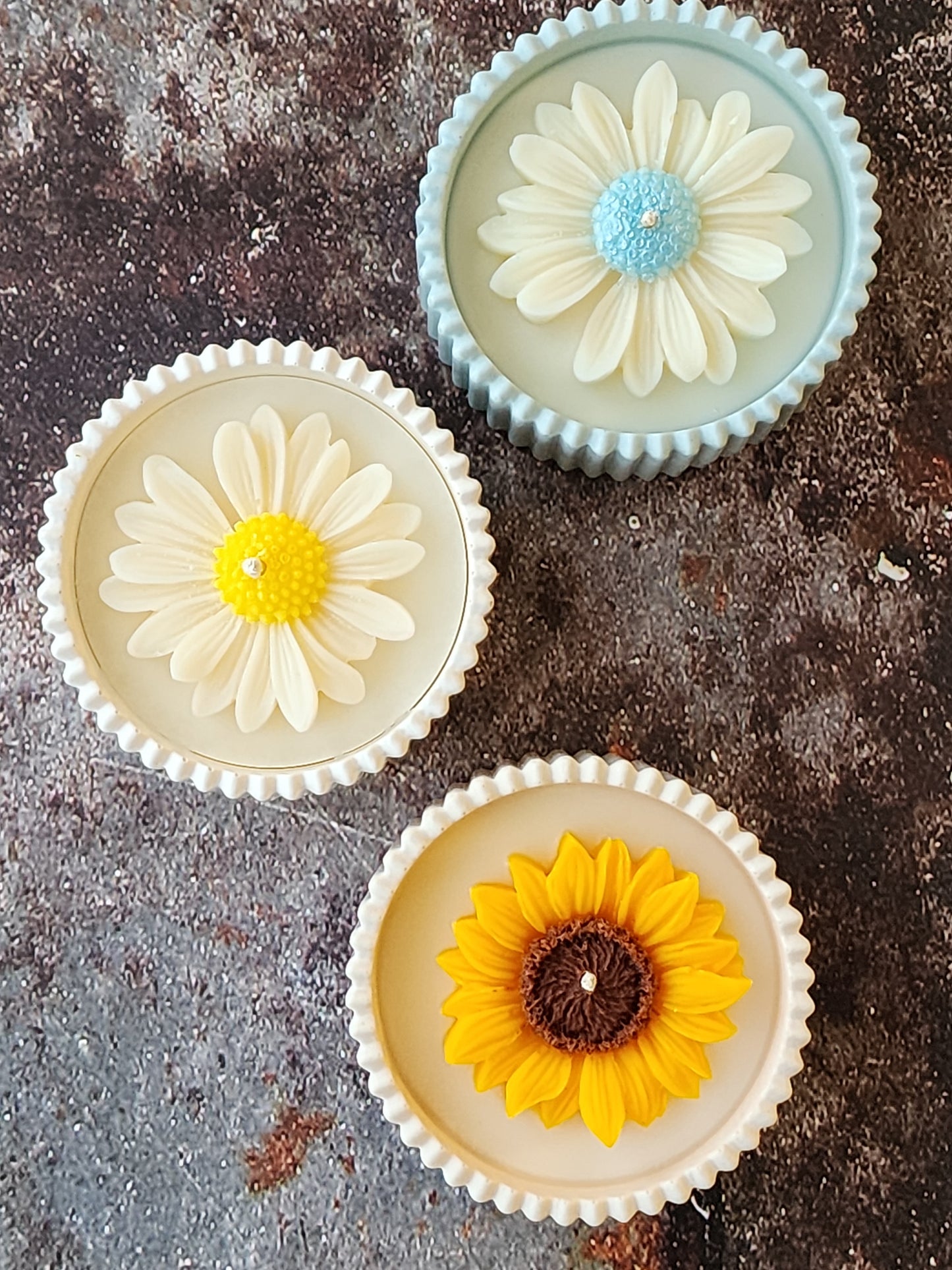 Daisy / Sunflower Candle