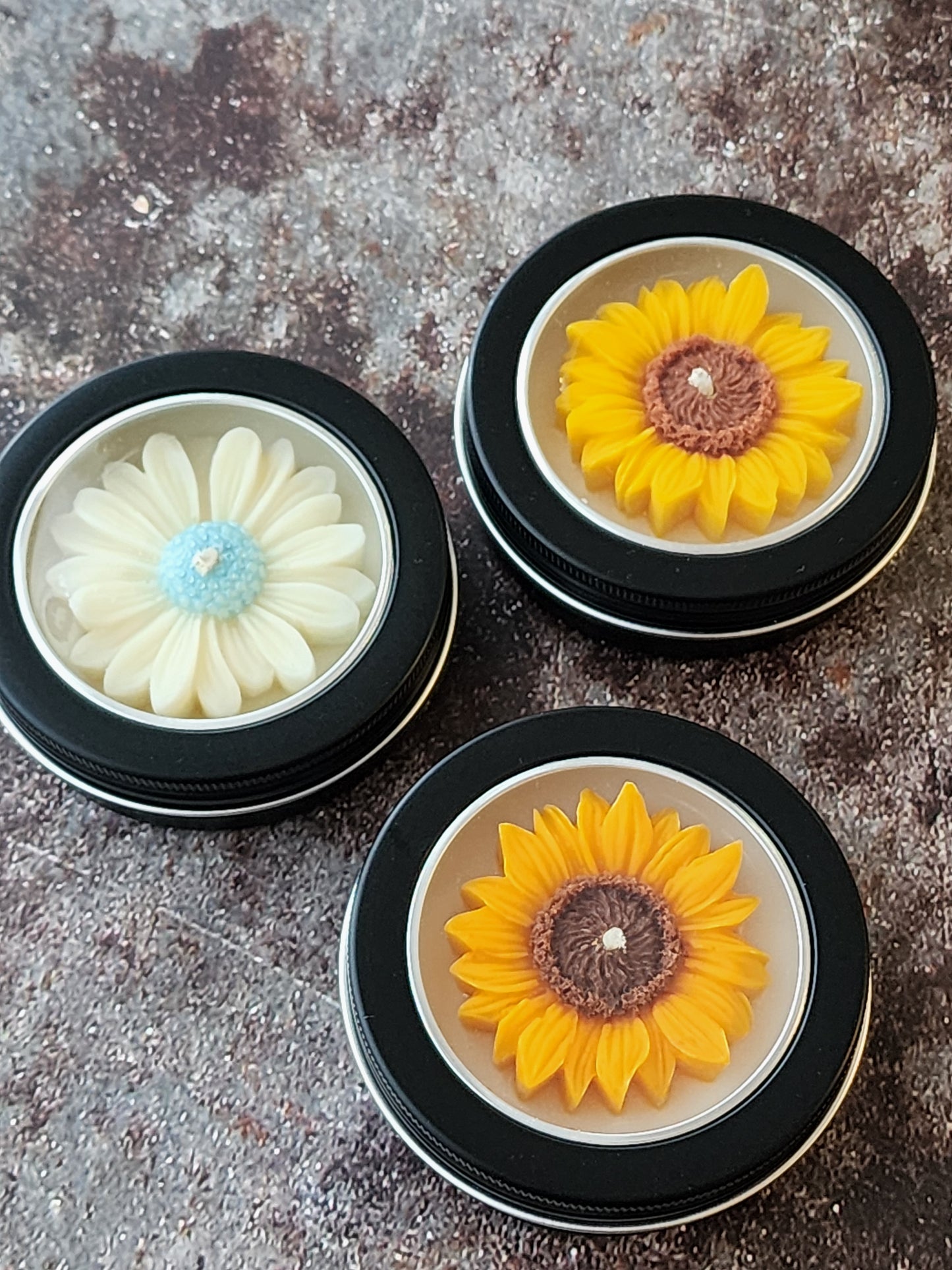 Daisy / Sunflower Candle