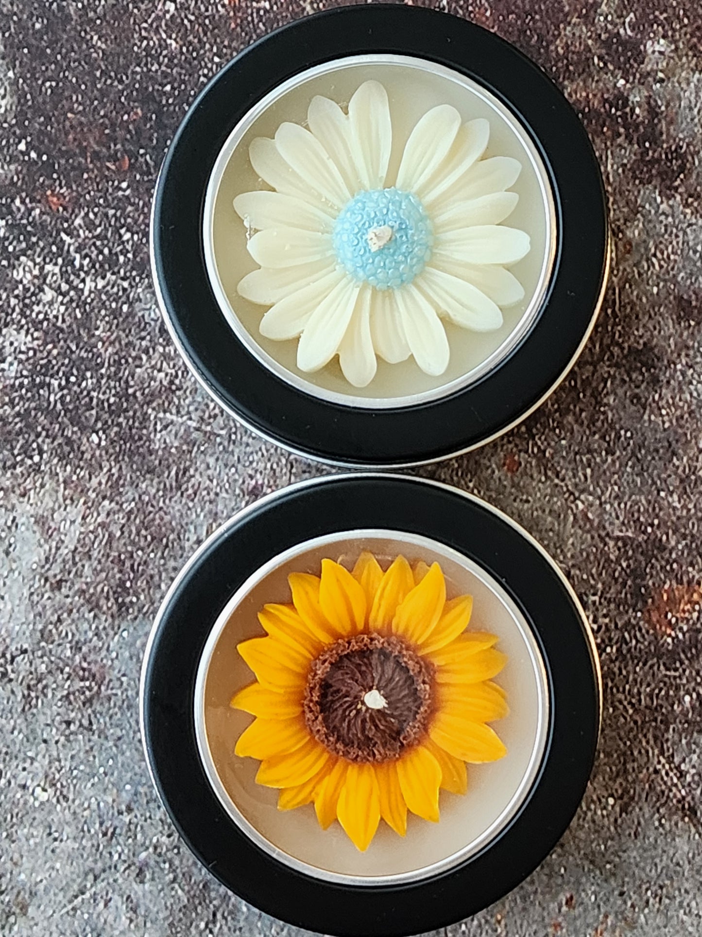 Daisy / Sunflower Candle