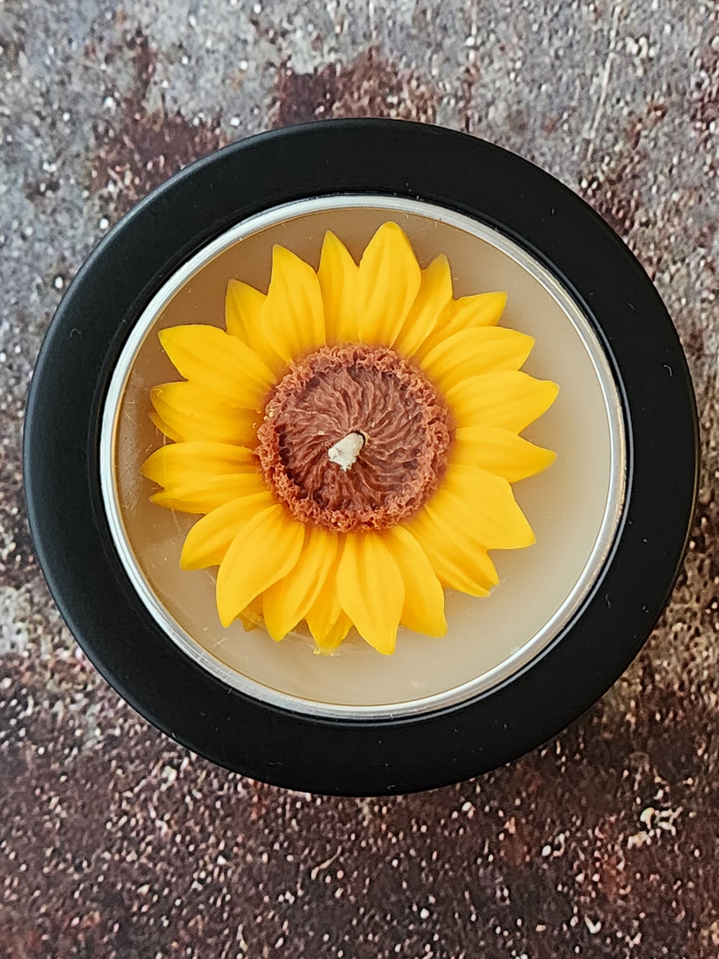 Daisy / Sunflower Candle