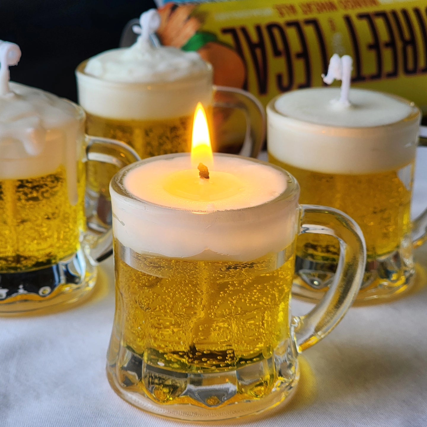 Mini Beer Candle