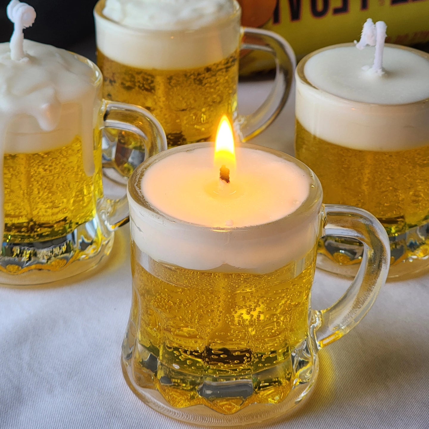 Mini Beer Candle