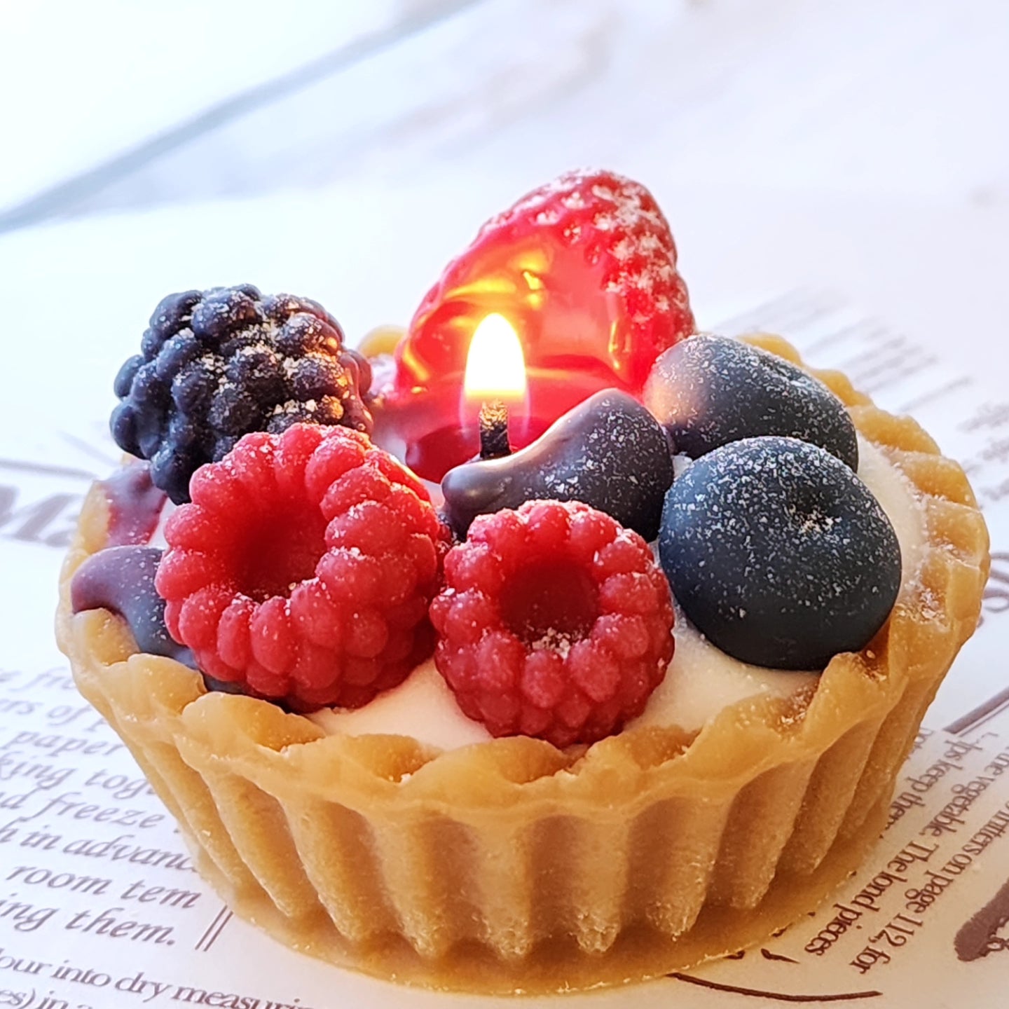 Fruit Tart Candle